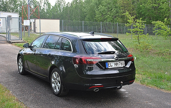 Opel Insignia cena 37700 przebieg: 215000, rok produkcji 2016 z Orneta małe 631